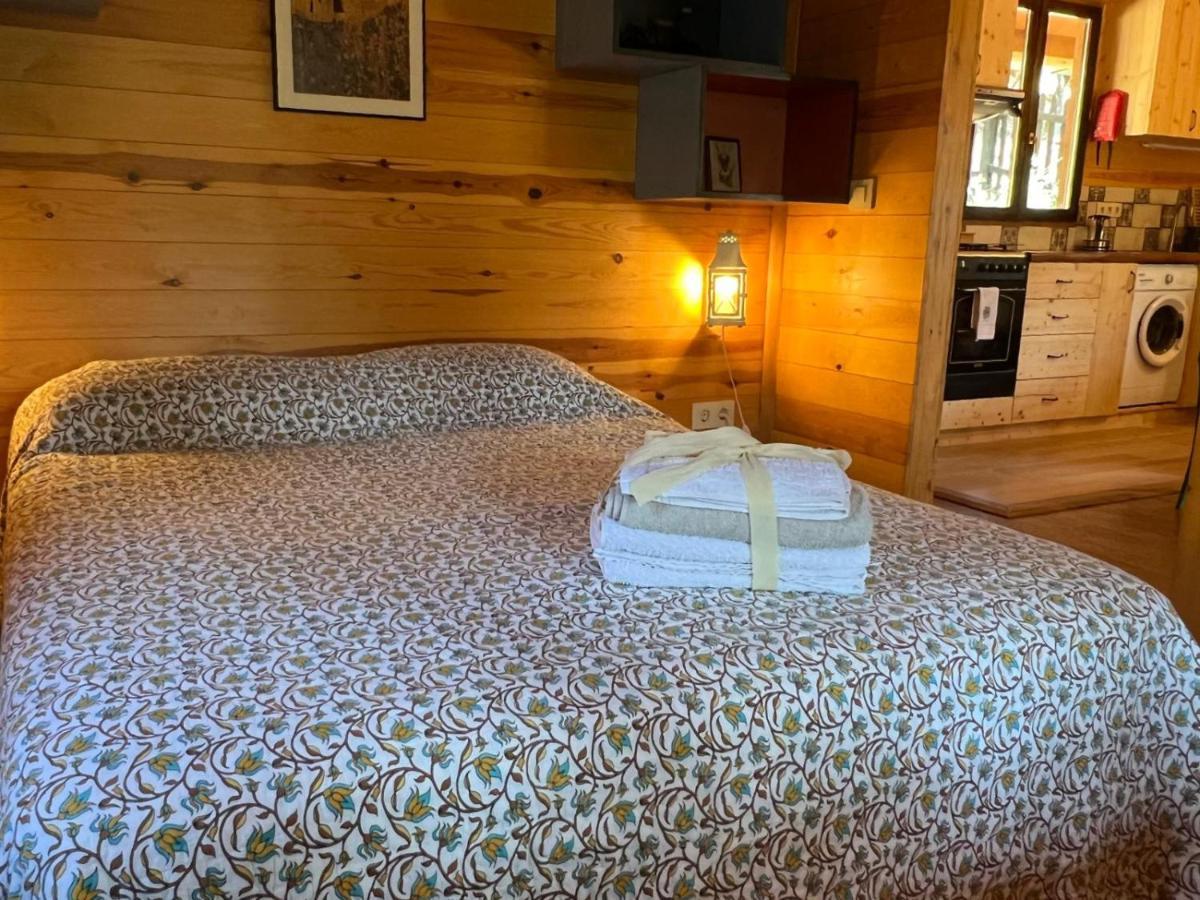 Rustic Cabin In The Woods/Cabana En El Bosque Amer المظهر الخارجي الصورة